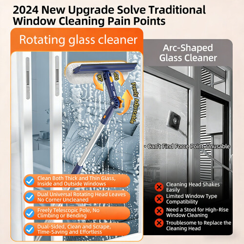 Strong flexible Scraper Featuring Soft Plastic Edge For Clear 1