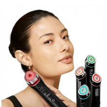 Age-R Booster Pro - 6-in-1 Total Care LED Indication Device for Enhanced Absorption Radiance Elasticity Facial Contouring and Pore Care with
