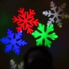 Projection Lights Outdoor Snowflake Christmas and Halloween Parties Landscape and Garden Lighting