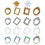 Antique Embossing Resin Picture Frames Tiny Resin Photo Frames 1