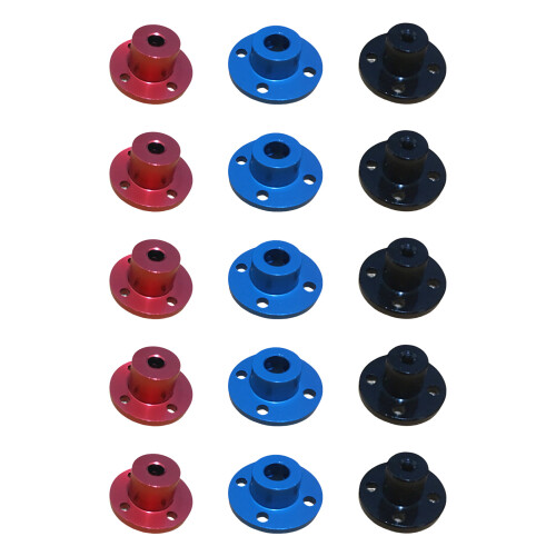 Präzisionsgefertigte Metall-Flanschkupplung mit 3 mm-O 1