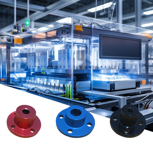 Präzisionsgefertigte Metall-Flanschkupplung mit 3 mm-A 2