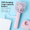 Handheld Fan Cooling Fan 500mAh Battery Suitable for-White 6