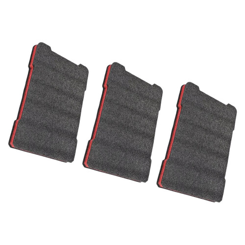 3Pcs Polyurethane Foam Padding 12x8inch Cuttable Transport-25