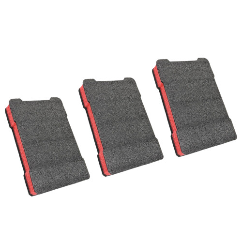 3 Stück Polyurethan-Schaumstoffplatten, 30,5 x 20,3 cm,-50