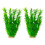 2pack Realistic Aquariums Decoration Artificial-green gladiolus 1