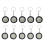 Tyre Shape Metal Measuring Tape Accurate Clear Scale-10 1