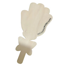 Customizable Wooden Flower Painting Accessories For Mother Day