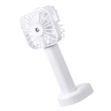 Handventilator, Kühlventilator, 500-mAh-Akku, geeignet für-Weiß