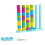Lightweight Stackable Rings Stack Puzzle Stacking Toy-1 set 1
