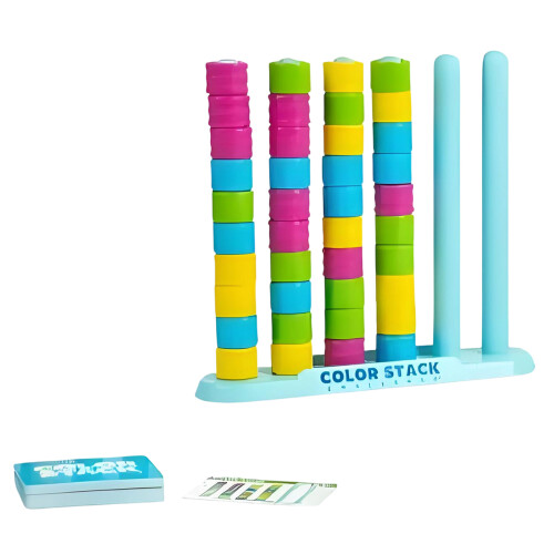 Lightweight Stackable Rings Stack Puzzle Stacking Toy-1 set