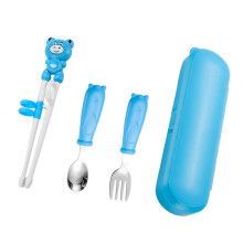 Childrens Learning Chopsticks And Dinning Utensils Set-4