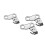 2Pcs #416143901 Sewing Machine Hook Plate for 65 80E-One Piece 2