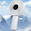 High Performances Folding Fan With Multi Speed Setting-White 5
