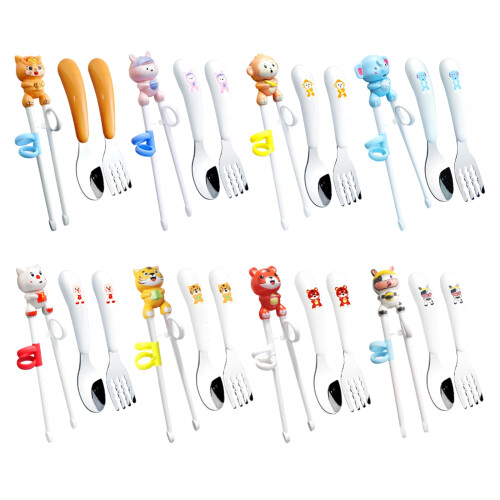Abs Plastic Children Chopsticks With Storage Container Great-1 1