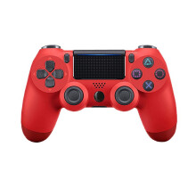（red）Hand Ps4 Shanks Six Axis Dual Vibration Bluetooth Levers Wireless Operating