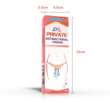 Crema para la picazón vaginal femenina Crema para el cuidado privado Crema externa para la piel