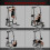 SPORTNOW Power Cage with Pulley System, Squat Rack 4