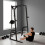 SPORTNOW Power Cage with Pulley System, Squat Rack 9
