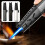 (F) Metal Jet-Lighter Compact Portable Blue Flames Torches Lighter for Camping Lighting 2