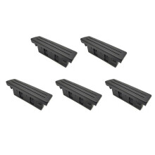 5X for - 9N 2005 - 2010 LHD Black Card Holder Card Slot Coin Slot Central Storage Box 6Q1858373
