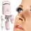 (Pink) Heated Curling Iron Portable Thermal Eyelash Curler Practical Eye Beauty Tool 2