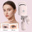 (Pink) Heated Curling Iron Portable Thermal Eyelash Curler Practical Eye Beauty Tool 4