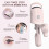 (Pink) Heated Curling Iron Portable Thermal Eyelash Curler Practical Eye Beauty Tool 5