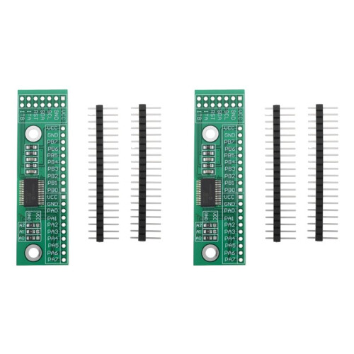 2X 16-Ch IO Expansion Pin Module Board I2C Interface IIC Input Output MCP23017-E/SS for Computer Game Console 1