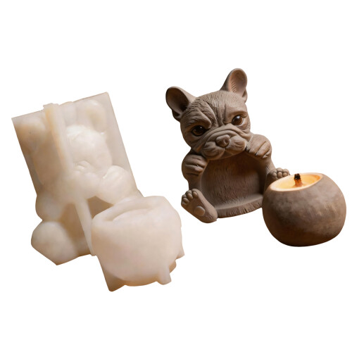Versatile French Bulldog Silicone Mould For Projects And