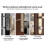 10pack Child Safety Door Lock Transparent Protective-Black 5