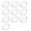 10PCS Child Proof Transparent Door Lock Guards-Transparent 1