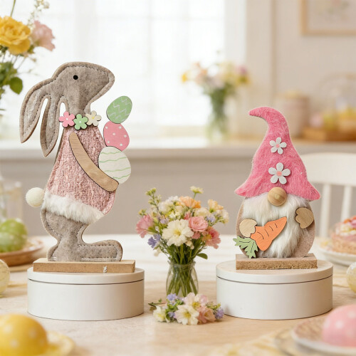 Décorations douces de vacances de ressort de tissu sans-UN 1