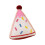 Furry Red Checkered Pillow Fun Designs Colorful-triangle 1
