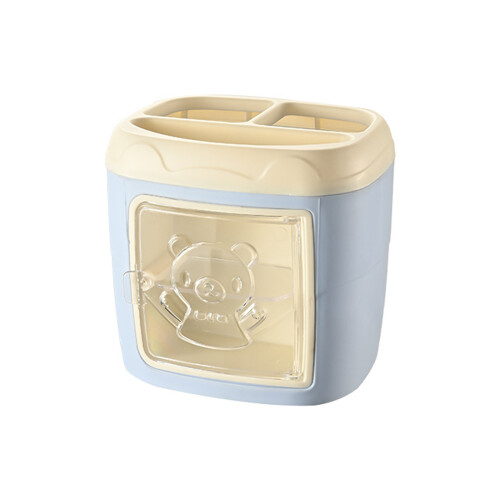 Stifthalter, Regal, Bürstenbecher, Bleistifthalter,-Blau