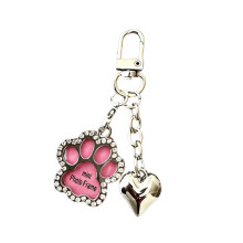Unique Star And Bone Keyring Lovely Charm For Keys Or Purse-1