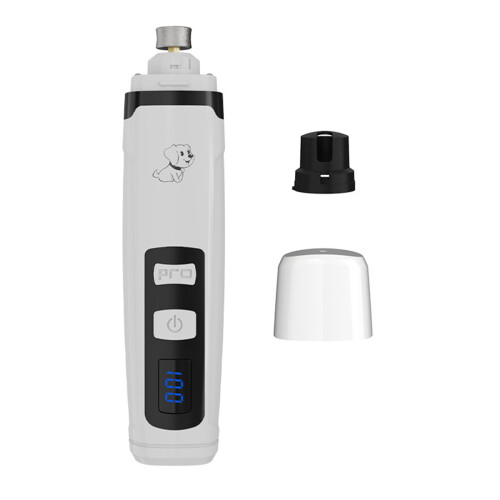 Electric Pet Nail Care System With Replaceable Attachments For