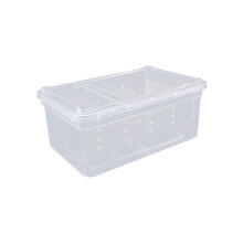 Spacious Reptiles Habitat Housing Container with Slide Out-1