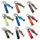 Porte-clés poisson articulé, articulations mobiles,-Gris 2