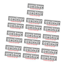Pack Of 20 Simple Work Sticker With Motivational Quotes For