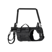 Hundeassistenz-Outfit mit mehreren Haltemöglichkeiten für-M