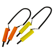 Picador de Gelo Antiderrapante Quebra-Gelo EmergêNcia Resistente Leve Equipamento de ProteçãO PortáTil ProteçãO de Inverno Pesca, Laranja