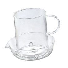 Poêle à Bacon en verre épais avec becs verseurs, machine à-2