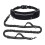 Shock Absorbing Extension Pet guide Waist Bag For Medium-Black 1