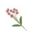 Fausses fleurs de lys tricotées à 9 têtes,-Rose corail 1