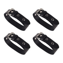 4Pcs PU Leather Coat Sleeve Extender Strap Cuff-Design 18