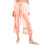 Modern Lace Pattern Leggings Elastic-pale pinkish gray S 1