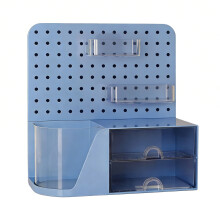 Multifunktionaler Schreibtisch-Organizer, Stecktafel mit-Blau