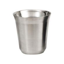 Isolierte Kaffeetasse, ideal für den täglichen Gebrauch-Silber
