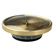 Decorative Metal Thermometers 70mm Diameter Round Large Dials